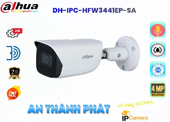 Lắp đặt camera Camera IP Dahua DH-IPC-HFW3441EP-SA