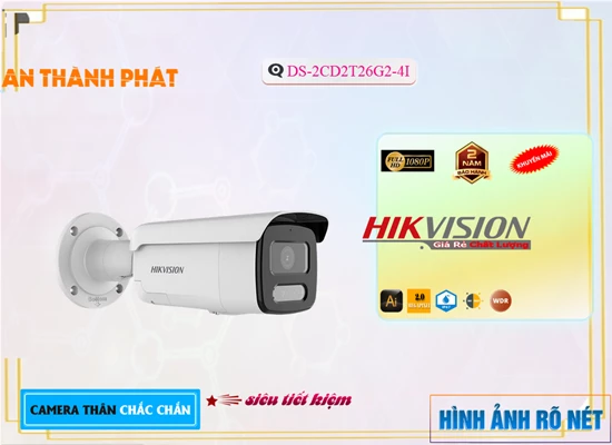 Lắp đặt camera Camera Hikvision DS-2CD2T46G2-4I