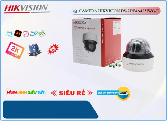 Lắp đặt camera Camera Hikvision DS-2DE4A425IWG-E