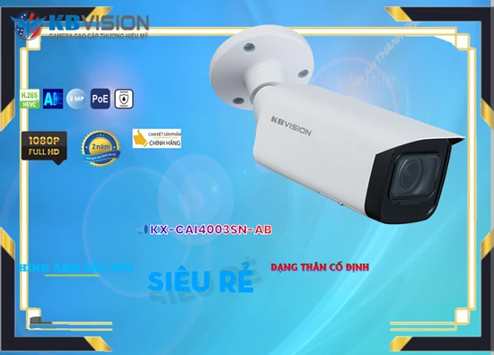 Lắp đặt camera Camera KBvision KX-CAi4003SN-AB