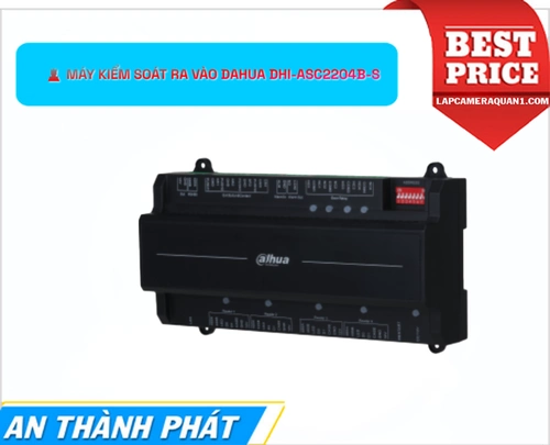 Máy kiểm soát ra vào DHI-ASC2204B-S, Bộ kiểm soát 4 cửa Dahua DHI-ASC2204B-S, Thiết bị kiểm soát truy cập DHI-ASC2204B-S, Đầu kiểm soát cửa Dahua DHI-ASC2204B-S, Bộ điều khiển cửa ra vào DHI-ASC2204B-S, Máy kiểm soát vân tay thẻ DHI-ASC2204B-S, Hệ thống kiểm soát 4 cửa DHI-ASC2204B-S