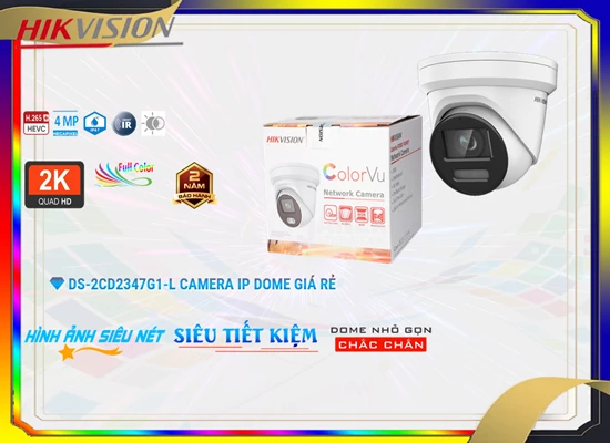 Lắp đặt camera Camera DS-2CD2347G1-L Hikvision Thiết kế Đẹp