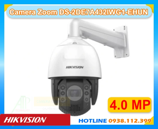 Camera HIKVISION PTZ DS-2DE7A432IWG1-EHUN, DS-2DE7A432IWG1-EHUN, Camera Speed Dome  DS-2DE7A432IWG1-EHUN 4MP, Camera PTZ  DS-2DE7A432IWG1-EHUN zoom quang 32X, Camera  DS-2DE7A432IWG1-EHUN 200m IR, Camera PTZ AcuSense Hikvision DS-2DE7A432IWG1-EHUN