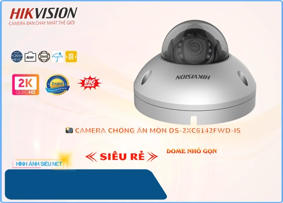Lắp đặt camera Camera Hikvision DS-2XC6142FWD-IS