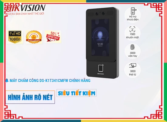 Lắp đặt camera DS-K1T341CMFW Hikvision Hình Ảnh Đẹp