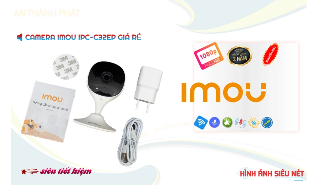 Lắp đặt camera Camera 3.0MP IPC-C32EP