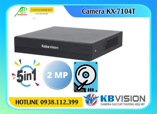 Lắp đặt camera Đầu Ghi Analog KX-7104T