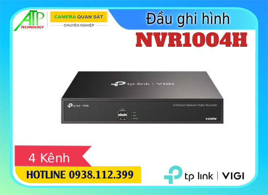 Lắp đặt camera Đầu Ghi NVR1004H