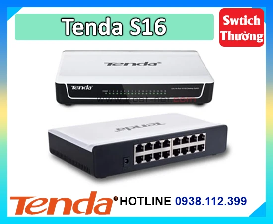 Tenda S16,Tenda S16 Tốt nhấtTenda S16 mới,Tenda S16,Giá Bán Tenda S16, Switch 16 port  Tenda S16, Swithc 100mbps  Tenda S16,  Tenda S16 giá tốt