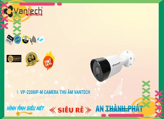 Lắp đặt camera Camera VP-2200IP-M Độ Nét Cao
