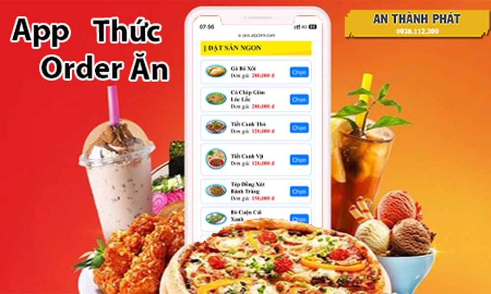 App order thức ăn, App gọi món, Phần mềm order món ăn, Phần mềm khách tự order, Máy order món ăn, App order café, Menu điện tử, Ứng dụng Order món ăn, Phần mềm Order café, Phần mềm Order cho quán ăn, Phần mềm gọi món nhà hàng, App order cho nhân viên
