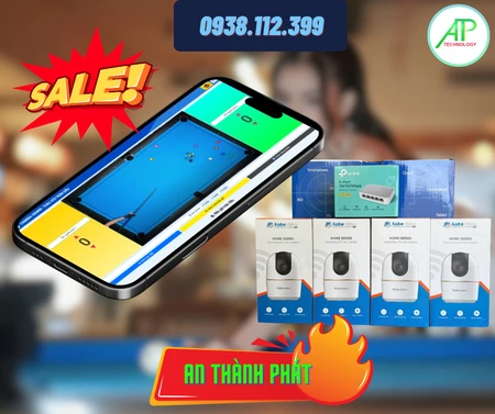 camera cho quán billiard,thiết bị livestream check VAR,bảng điểm camera livestream,camera livestream check VAR,lắp đặt camera bida giá rẻ