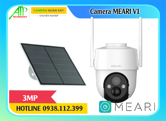Lắp đặt camera Camera MEARI V1 Tích Hợp Pin Dùng SIM 4G