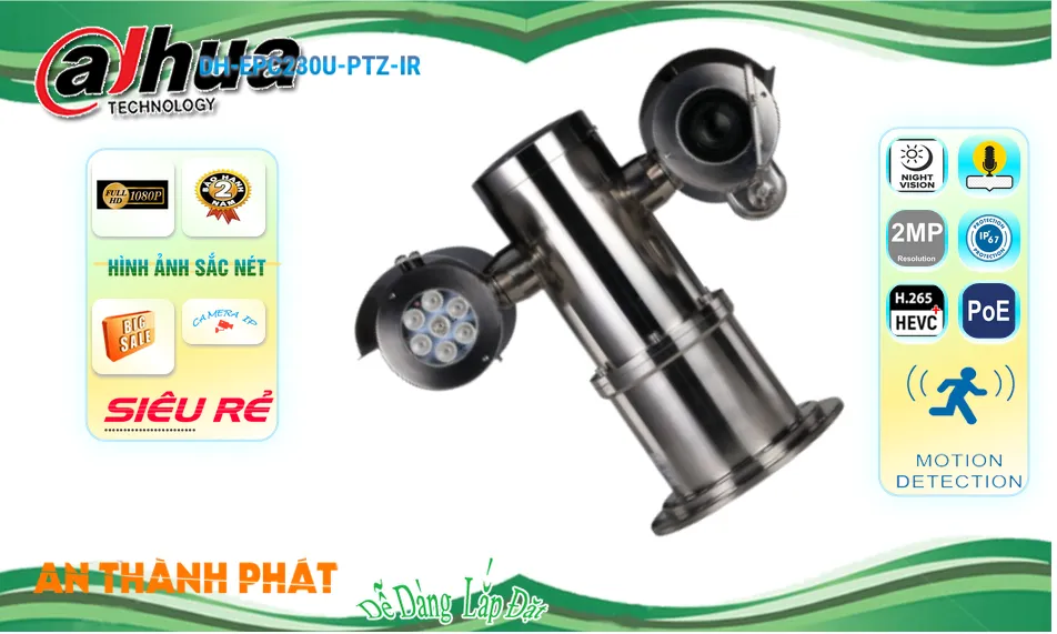 DH-EPC230U-PTZ-IR sắc nét Dahua ➠ DH-EPC230U-PTZ-IR sắc nét Dahua ➠