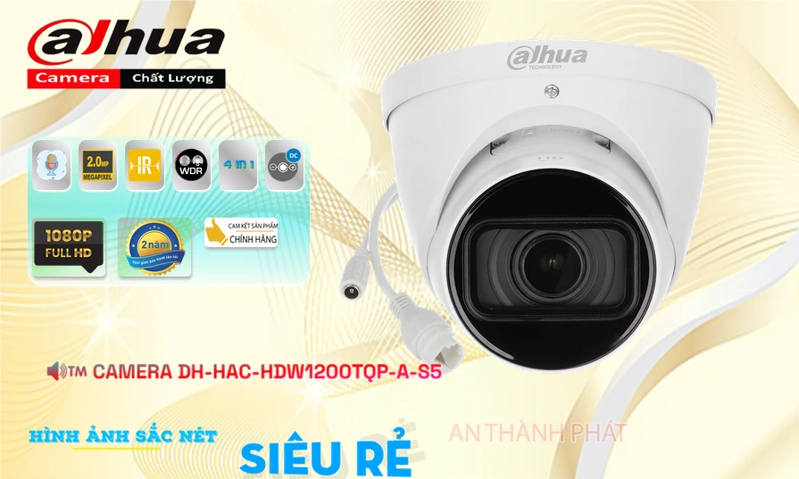 DH-HAC-HDW1200TQP-A-S5 sắc nét Dahua DH-HAC-HDW1200TQP-A-S5 sắc nét Dahua