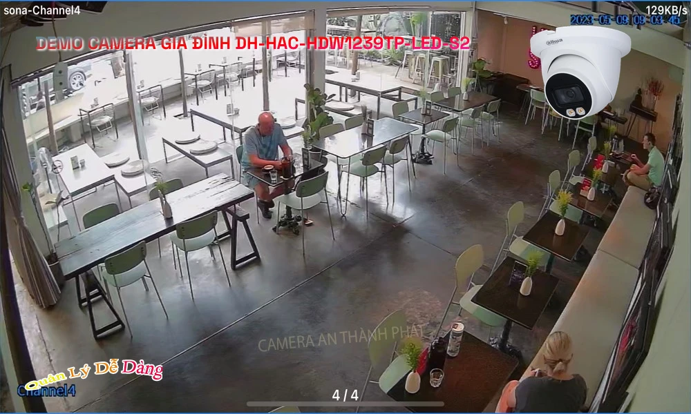DH-HAC-HDW1239TP-LED-S2 sắc nét Dahua