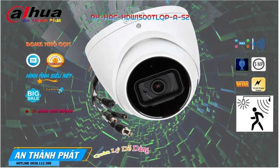 DH-HAC-HDW1500TLQP-A-S2 sắc nét Dahua ➠ DH-HAC-HDW1500TLQP-A-S2 sắc nét Dahua ➠