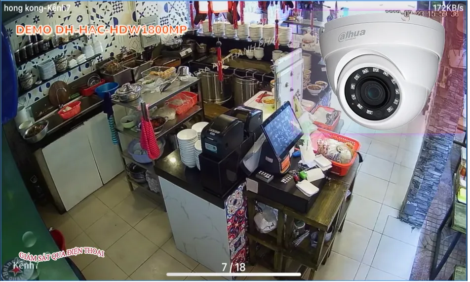 DH-HAC-HDW1800MP sắc nét Dahua