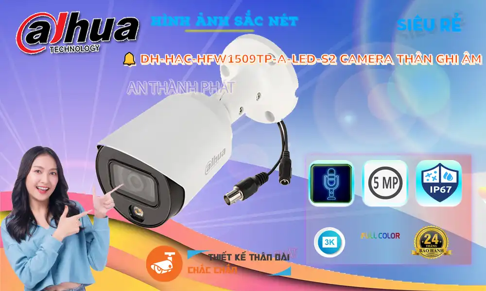 DH-HAC-HFW1509TP-A-LED-S2 sắc nét Dahua