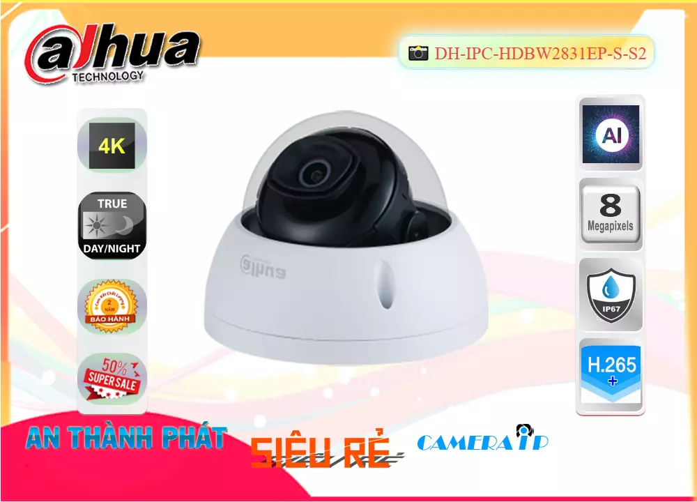 Camera IP Dahua DH-IPC-HDBW2831EP-S-S2,DH IPC HDBW2831EP S S2,Giá Bán ,DH-IPC-HDBW2831EP-S-S2 Siêu sắc nét 8.0 megapixel Ultra 4k  giá kỹ thuật,Công ty bán  Loại Camera Giá re DH-IPC-HDBW2831EP-S-S2,thông số DH-IPC-HDBW2831EP-S-S2,DH-IPC-HDBW2831EP-S-S2 sale mạnh,DH-IPC-HDBW2831EP-S-S2 bán rẻ,DH-IPC-HDBW2831EP-S-S2 Siêu rẻ,Phân phối rẻ DH-IPC-HDBW2831EP-S-S2,tuổi thọ DH-IPC-HDBW2831EP-S-S2,Giá Phân Phối  Ip sắc nét DH-IPC-HDBW2831EP-S-S2,Phân Phối Sỉ DH-IPC-HDBW2831EP-S-S2,DH-IPC-HDBW2831EP-S-S2 Giá Thấp Nhất