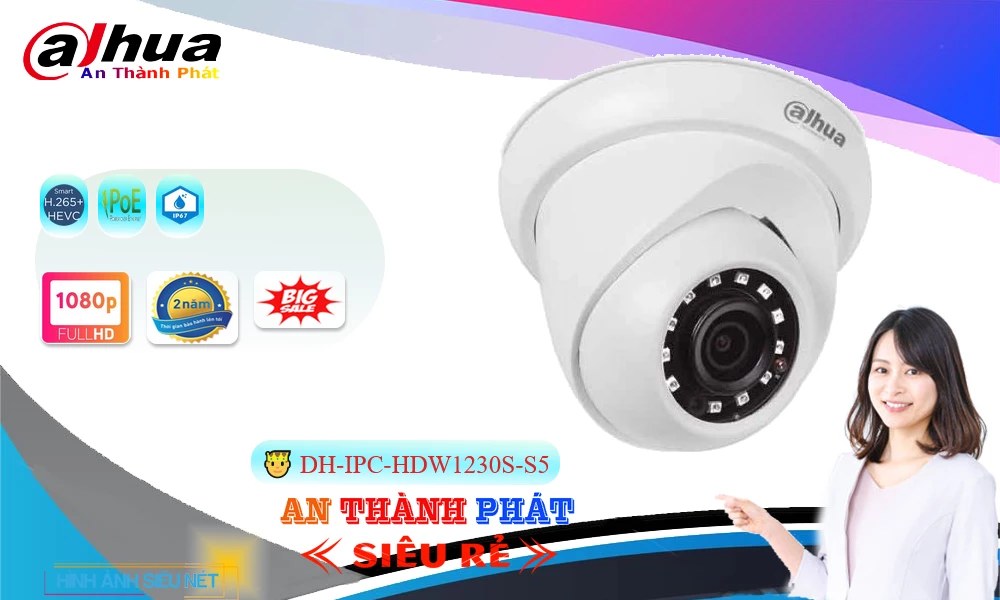 DH-IPC-HDW1230S-S5 sắc nét Dahua