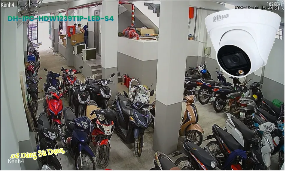 DH-IPC-HDW1239T1P-LED-S4 sắc nét Dahua