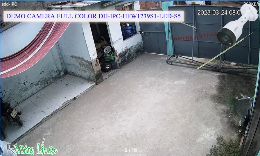DH-IPC-HFW1239S1-LED-S5 sắc nét Dahua