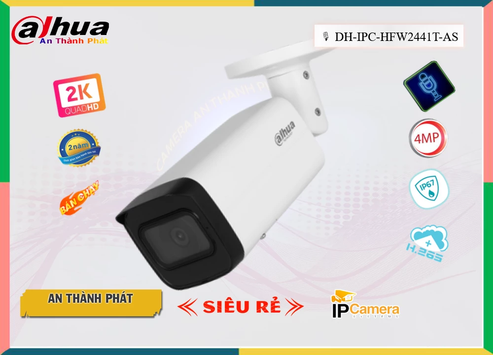 ➠ DH-IPC-HFW2441T-AS sắc nét Dahua ➠ DH-IPC-HFW2441T-AS sắc nét Dahua