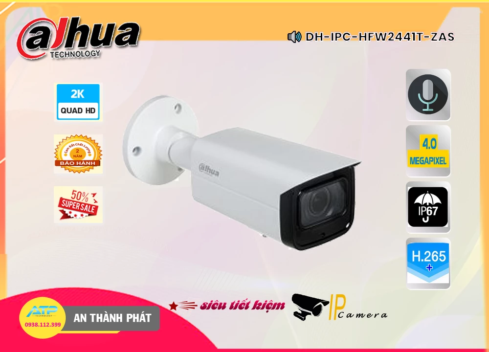 DH-IPC-HFW2441T-ZAS sắc nét Dahua DH-IPC-HFW2441T-ZAS sắc nét Dahua