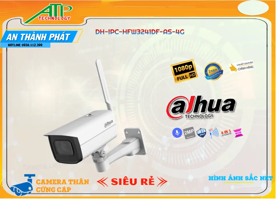 DH-IPC-HFW3241DF-AS-4G sắc nét Dahua ➠ DH-IPC-HFW3241DF-AS-4G sắc nét Dahua ➠
