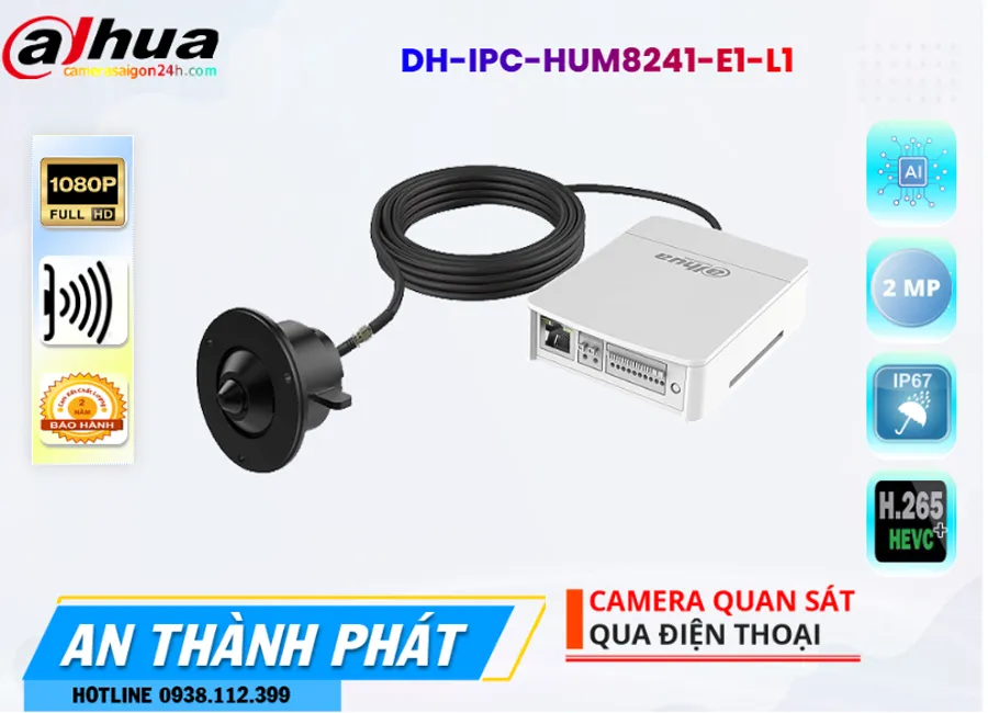 Camera Dấu Kín Dahua DH-IPC-HUM8241-E1-L1,thông số DH-IPC-HUM8241-E1-L1,DH-IPC-HUM8241-E1-L1 IP POE rẻ nhất,DH IPC HUM8241 E1 L1,chức năng  Camera An Ninh  DH-IPC-HUM8241-E1-L1,giá kỹ thuật DH-IPC-HUM8241-E1-L1,DH-IPC-HUM8241-E1-L1 bán uy tín,Phân Phối Sỉ DH-IPC-HUM8241-E1-L1,Giá Bán DH-IPC-HUM8241-E1-L1,DH-IPC-HUM8241-E1-L1 Giá Thấp Nhất,DH-IPC-HUM8241-E1-L1 Bán Giá Rẻ,DH-IPC-HUM8241-E1-L1 Giá rẻ nhất,DH-IPC-HUM8241-E1-L1 giá kỹ thuật
