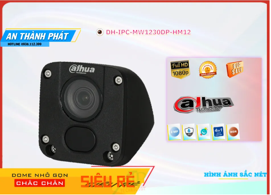 DH-IPC-MW1230DP-HM12 sắc nét Dahua DH-IPC-MW1230DP-HM12 sắc nét Dahua