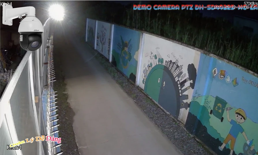 DH-SD49225-HC-LA sắc nét Dahua
