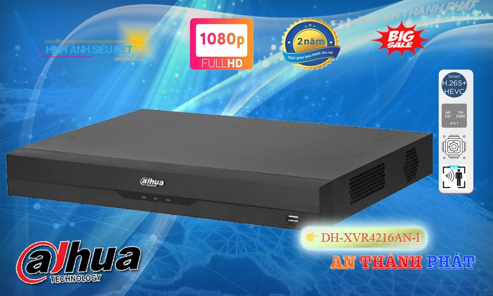 DH-XVR4216AN-I sắc nét Dahua