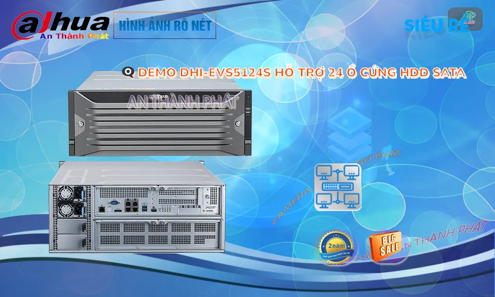 DHI-EVS5124S sắc nét Dahua