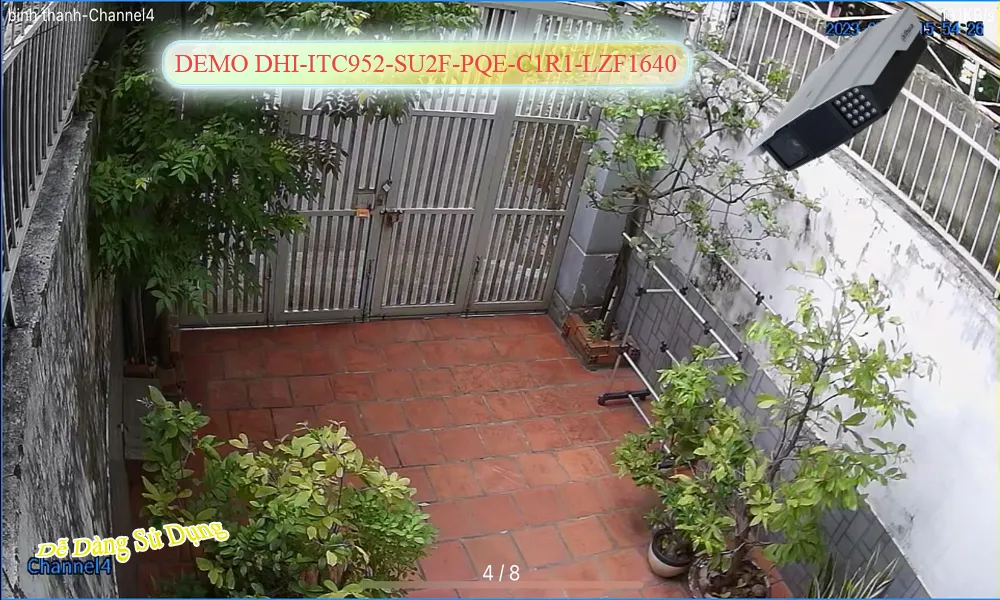 DHI-ITC952-SU2F-PQE-C1R1-LZF1640 sắc nét Dahua
