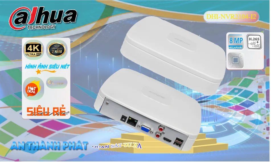 DHI-NVR2104-I2 sắc nét Dahua
