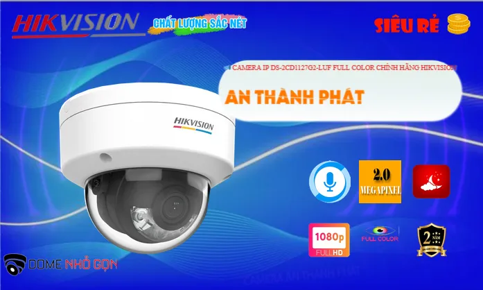 Camera Hikvision DS-2CD1127G2-LUF Giá tốt Camera Hikvision DS-2CD1127G2-LUF Giá tốt