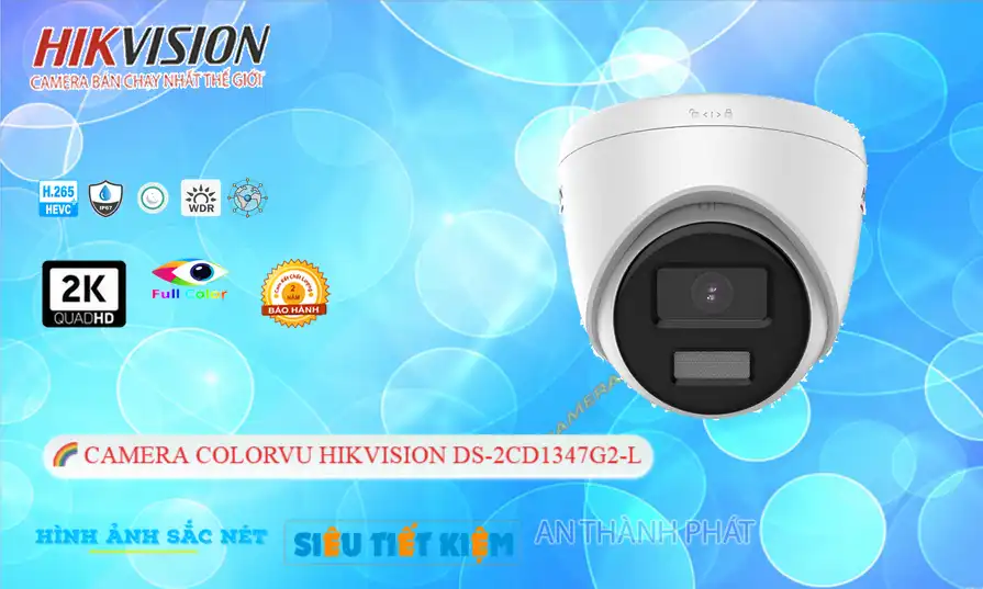 DS-2CD1347G2-L sắc nét Hikvision