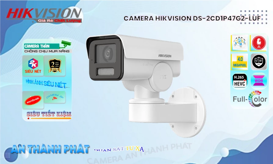 DS-2CD1P47G2-LUF sắc nét Hikvision DS-2CD1P47G2-LUF sắc nét Hikvision