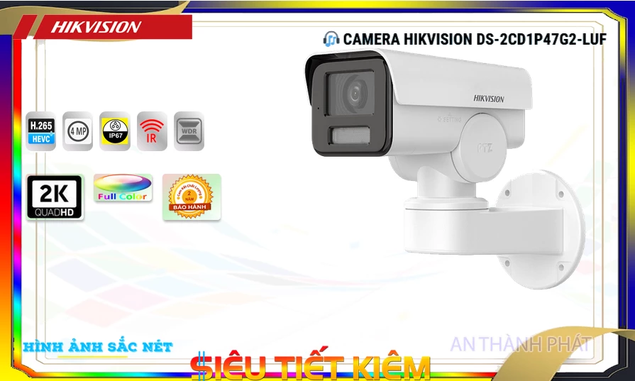 DS-2CD1P47G2-LUF sắc nét Hikvision DS-2CD1P47G2-LUF sắc nét Hikvision