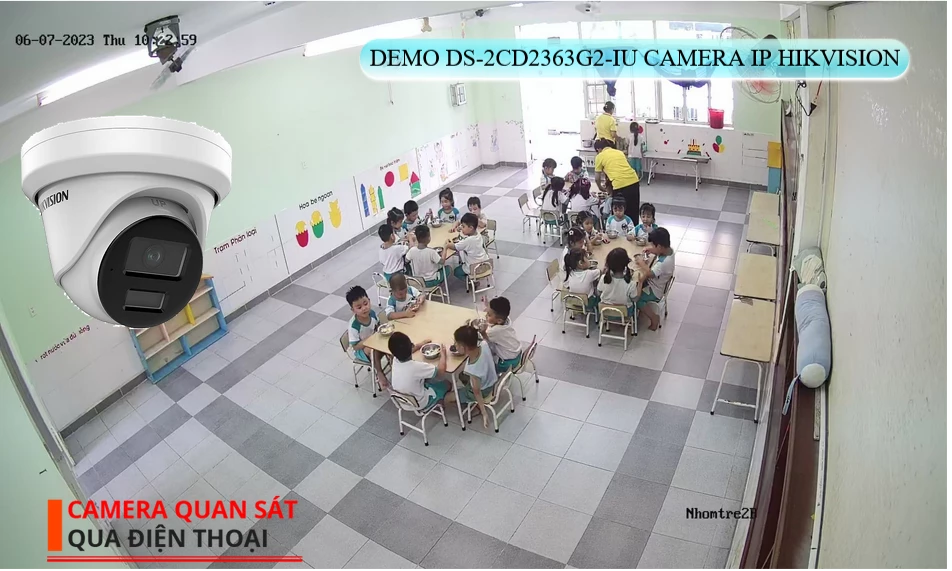 DS-2CD2363G2-IU sắc nét Hikvision ➠