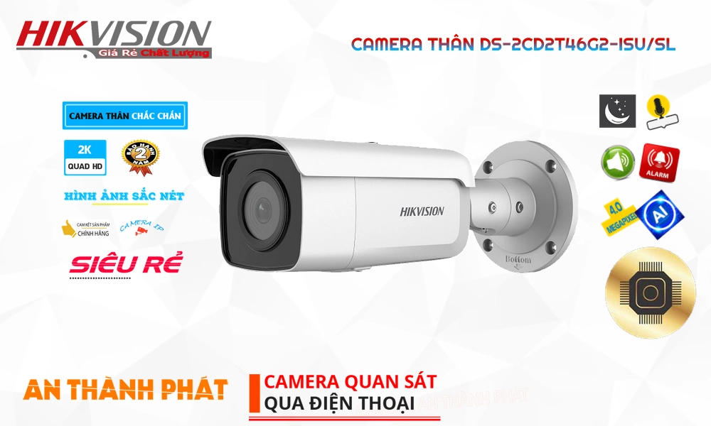 Hikvision DS-2CD2T46G2-ISU/SL Hình Ảnh Đẹp