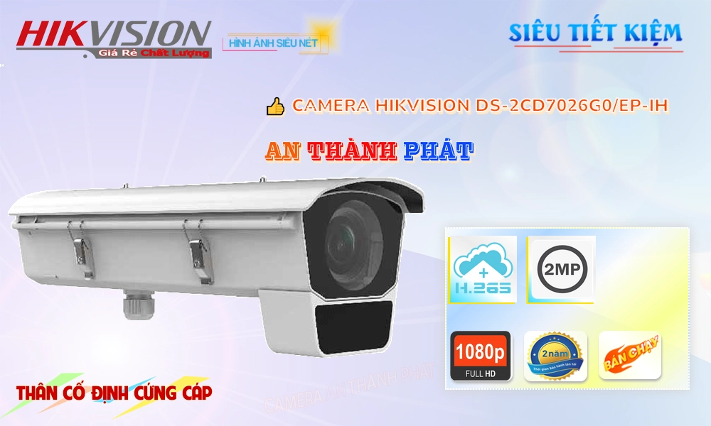 Camera Công Nghệ IP DS-2CD7026G0/EP-IH Hikvision Camera Công Nghệ IP DS-2CD7026G0/EP-IH Hikvision