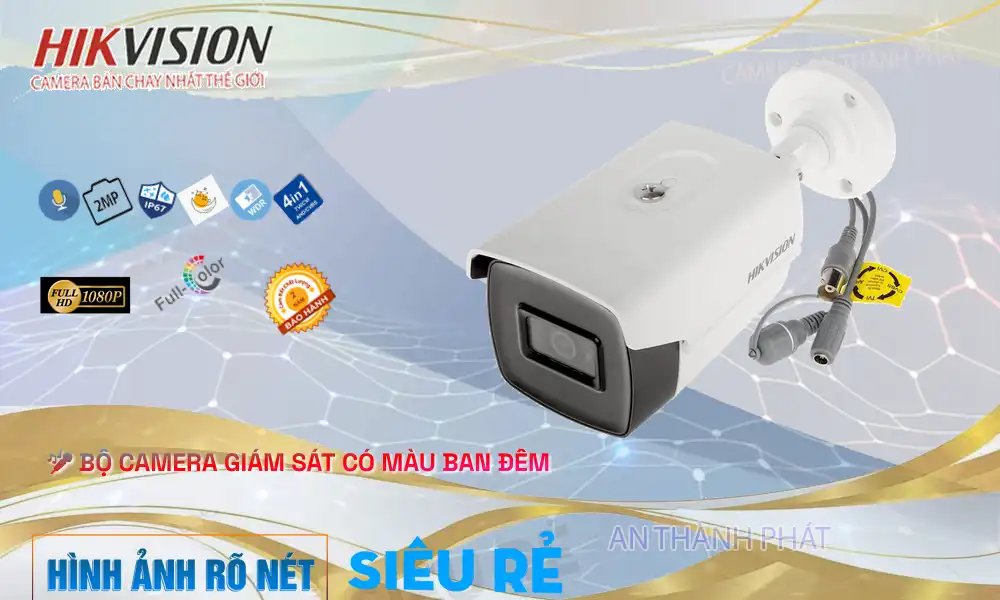 DS-2CE10DF0T-FS sắc nét Hikvision ➠ DS-2CE10DF0T-FS sắc nét Hikvision ➠
