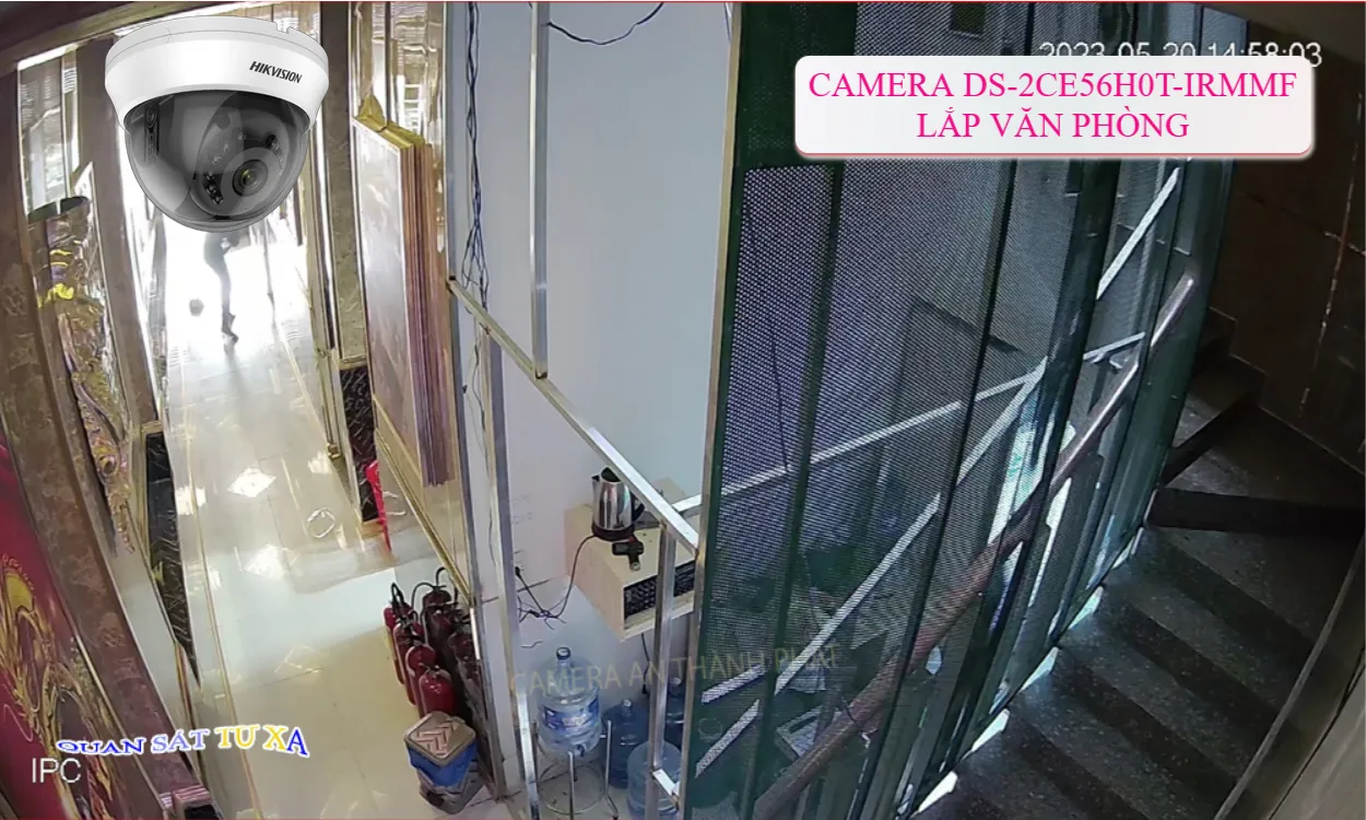 ➠  DS-2CE56H0T-IRMMF sắc nét Hikvision