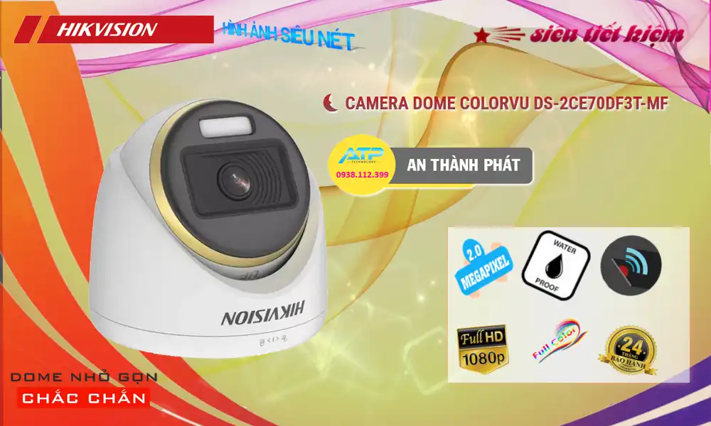 DS-2CE70DF3T-MF sắc nét Hikvision DS-2CE70DF3T-MF sắc nét Hikvision