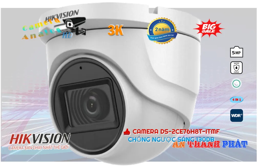 DS-2CE76H8T-ITMF sắc nét Hikvision DS-2CE76H8T-ITMF sắc nét Hikvision