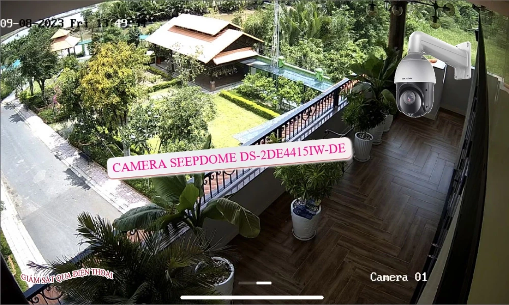 DS-2DE4415IW-DE Ip Sắc Nét Camera Giám Sát Chức Năng Cao Cấp