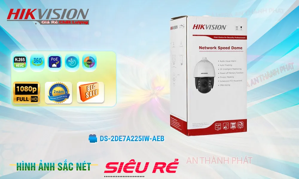 DS-2DE7A225IW-AEB sắc nét Hikvision DS-2DE7A225IW-AEB sắc nét Hikvision